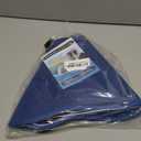 Upgraded Dog Cone Collar for Dogs After Surgery, Soft Breathable Pet Recovery Collar with Double-Layer Design, Adjustable Dog Cone Collar for Large Medium Dogs, Elizabethan Collar (M, Blue) (M (Neck: 13.4-15.2"))