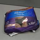 Always Discreet Boutique Incontinence and Postpartum Underwear for Women, Maximum Protection, Large, Black, 18 Count