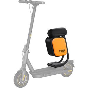 Multi-functional Scooter Seat compatible with Segway Ninebot Max G2 G65 MAX2 Kickscooter,Thickened Soft Cushion with 10L Large Storage Space Bag G2 G65 Seat & Bag Attachment Original Parts