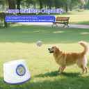 Dog Ball Thrower Launcher, Automatic Ball Launcher for Dogs, 3 Adjustable Distance Settings, Indoor Outdoor Interactive Dog Toys, with 3 2.3-inch Balls, Small/Medium Sized Dog Thrower
