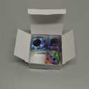 Lollyx Fidget Toy Cube, 3 Pack Cube Fidget Anxiety Relief Toys for Kids and Adults, 6 Sided Fidget Toys Cube Hand-Held for Adults, Audible/Silent Cube Toys Fidget for ADD/ADHD/OCD