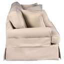 Sunset Trading Horizon Sofa Slipcover, Configurable, Tan, 85"D x 39"W x 36"H