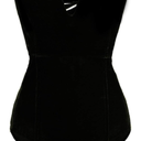 Halloween Bodysuit Tube Top Velvet Leotard Corset Back S