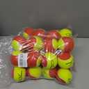 2 x Tennis Balls, Low Pressureless Tennis Balls for Beginners, Made of Premium Durable Felt, Idea for Little Beginner Practice (36Ft (75% Slower Speeds))