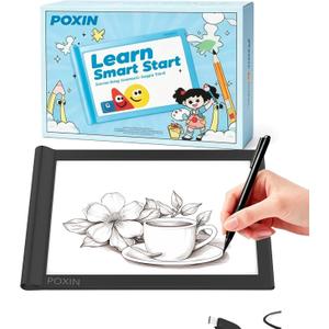 Light Box for Tracing A4,Drawing Pad Dimmable Brightness Indoor or Outdoor for Artists,Drawing,Sketching,Animation and X-ray Viewing (Black)