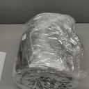 Silver Inflatable Mirror Ball, Reusable Large Event PVC Disco Ball, Bubble Balloon for Party, Concerts, Stage, Wedding Shows Decoration(1 Pcs, 1.2m/47.2in)