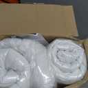 Amazon Basics Square Hypoallergenic Pillow Insert, Sofa Bed Couch Decorative Stuffer, 18", 4 Pack