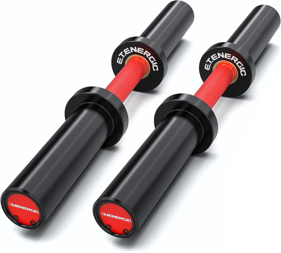 20” Solid Steel Olympic Dumbbell Handles Pair, 500LB