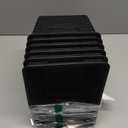 Set of 6 Baskets For Organizing, Plastic Storage Bins and Small Basket for Organization and Storage Shelves Drawers Desktop Closet Playroom Classroom Office, Black