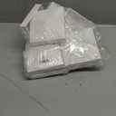 Sedmoon 5inch Vinyl Pyramid Style Fence Post Cap 5 x 5 Vinyl Pyramid Fence Post Cap for Mailbox, Lamp Post, Deck, Dock, Piling Caps (8)