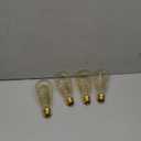 Vintage Retro Edison Bulb, ST38, 40w, E12 Base (Small), 4-Pack