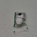 2K Light Bulb Security Camera Outdoor,5G&2.4G WiFi Security Cameras Wireless Indoor,lightbulb Camera for Home Security Outside Indoor,360PTZ,Two-Way Talk,Color Night Vision,Human Motion Detection (1, White)