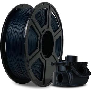 FLASHFORGE Carbon Fiber PETG Filament 1.75mm, Carbon Fiber PETG 3D Printer Filament, 1KG Spool Dimensional Accuracy +/- 0.02mm, Lightweight & Heat-Resistant & Moisture Free (PETG-CF Midnight Blue)