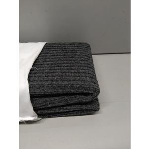 Pesonlook Durable Large Door Mat, Heavy Duty Indoor Outdoor Doormat 35×60inch Low Profile Outdoor Mats for Home Entrance, Patio Anti-Skid Rubber Back, Stain and Fade Resistant Shoe Scraper Mat-Grey