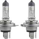 Philips Automotive Lighting 9003 VisionPlus Deluxe Upgrade Automotive Replacement Headlight Bulb, Fits Select High Beam, Low Beam, or Fog Positions (Pack of 2)