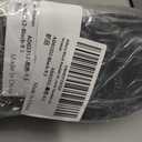 Rihero Rope Thong Sandals for Women Ankle Strap Slip On Comfortable Beach Flat Sandals (Black)