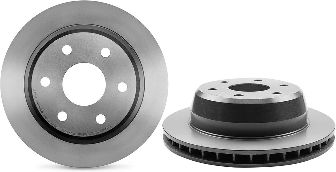 Brembo 09.B585.11 UV Coated vented Rear Brake Rotor FORD AUSTRALIA/FORD USA OE# 5R3Z2C026AA