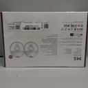 Momcozy M5 Hands-Free Wearable Breast Pump, Double-Sealed Flange for Baby-Like Comfort, 3 Modes & 9 Suction Levels, Portable Electric Pump  24mm, 2-Pack Quill Gray