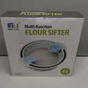 4-in-1 Baking Tools Set, Large Size, Flour Sifter, Egg Separator, Mixing Bowl, Dough Scraper, Multi-purpose Plastic Baking Tools for Making Pastry Biscuit, Space-Saving Bread Baking Tools,14.5