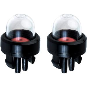 2-Pack 188-512 Snap in Primer Bulb for 2-Cycle Small Engine Craftsman Husqvarna Poulan Stihl Echo Chainsaw Homelite Bolens String Trimmer Ryobi BP42 WT-23A Leaf Blower 125B 125BX 125BVX