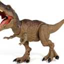 HAYXUN Jurassic Tyrannosaurus Rex Action Figure Dinosaur Toy for Kids 3-5, 5-7 with Sound & Movement, Attack T Rex Dino Toys with Rampage Attack, Chomp & Roar  Birthday Gift for Kids Ages 3+