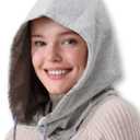 Radia Smart EMF Protection Hood, Faraday Hat, 5G Blocking, RF Shielding, WiFi Shield, Brain Coat, Grey