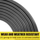 RV Slide Out Seal Combo 1" x 15/16" x 35' D-Seal Wiper 1/2" x 2.75" x 35 Base Replacement for 018-312-EKD & 018-341 EK RV Camper Slideout System