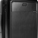 Briggs & Riley 30" Large Expandable Spinner - Checked Luggage for Travel, Suitcases with Wheels, Hardside Rolling Bag for Men & Women, Self-Repairing Zipper - Sympatico Collection, Black