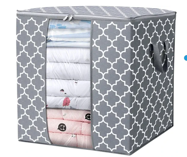 Storage Bags Light Gray