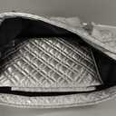 Premium Silver Mah Jongg Carry Bag – Professional Soft Case with Extra Storage