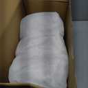 ZICOTO Beautiful Boucle Pouf Ottoman and Foot Rest - Elevate Your Living Room Decor with Lightweight Comfort and Charm - A Round Modern Foam Filled Foot Stool Perfect to Rest Your Feet (Beige)