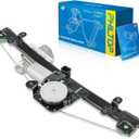 PHILTOP Front Right Passenger Side Power Window Regulator and Motor Assembly Compatible with 2013-2018 Nissan Altima Replaces 748-065(6 Pins)