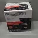 BLACK+DECKER 12-Cup Coffee Maker with Easy On/Off Switch, Easy Pour, Non-Drip Carafe with Removable Filter Basket, Vortex Technology, Black