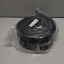 ToLanbbt Garage Door Bottom Rubber Seals 12 FT Garage Door Weather Stripping Kit Seal Strip Replacement with 5/16" T Ends & 2 End Plugs, Universal U+O Ring Weatherproof Rubber Bottom Seal, Black