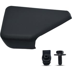 Right Rear Running Board End Cap Compatible with Ford F150 F250 2015-2020 for F-Series Super Duty 2017 Replace# FL3Z16A455BA FL3Z 16A455 BA FL3Z-16A455-BA