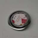 4 Pack (2) 6" & (2) 8" Electric Stove Burner Covers, Replacement Chrome Drip Pans for Whirlpool W10278125 W10196405 W10196406