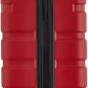 Wrangler 22" Hardside Spinner Carry-On Luggage, Salsa Red