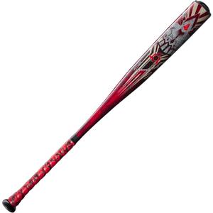 DeMarini Voodoo One Piece (-5) USA Baseball Bat, Red/Black, 30 Inches, 25 Ounces