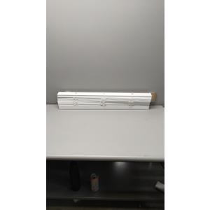 Lotus & Windoware Cordless, 2 Inch Faux Wood Blind, 31" Wide x 48" Long, Window Blinds, Blinds & Shades, Blinds for Indoor Windows, Embossed, Bright White