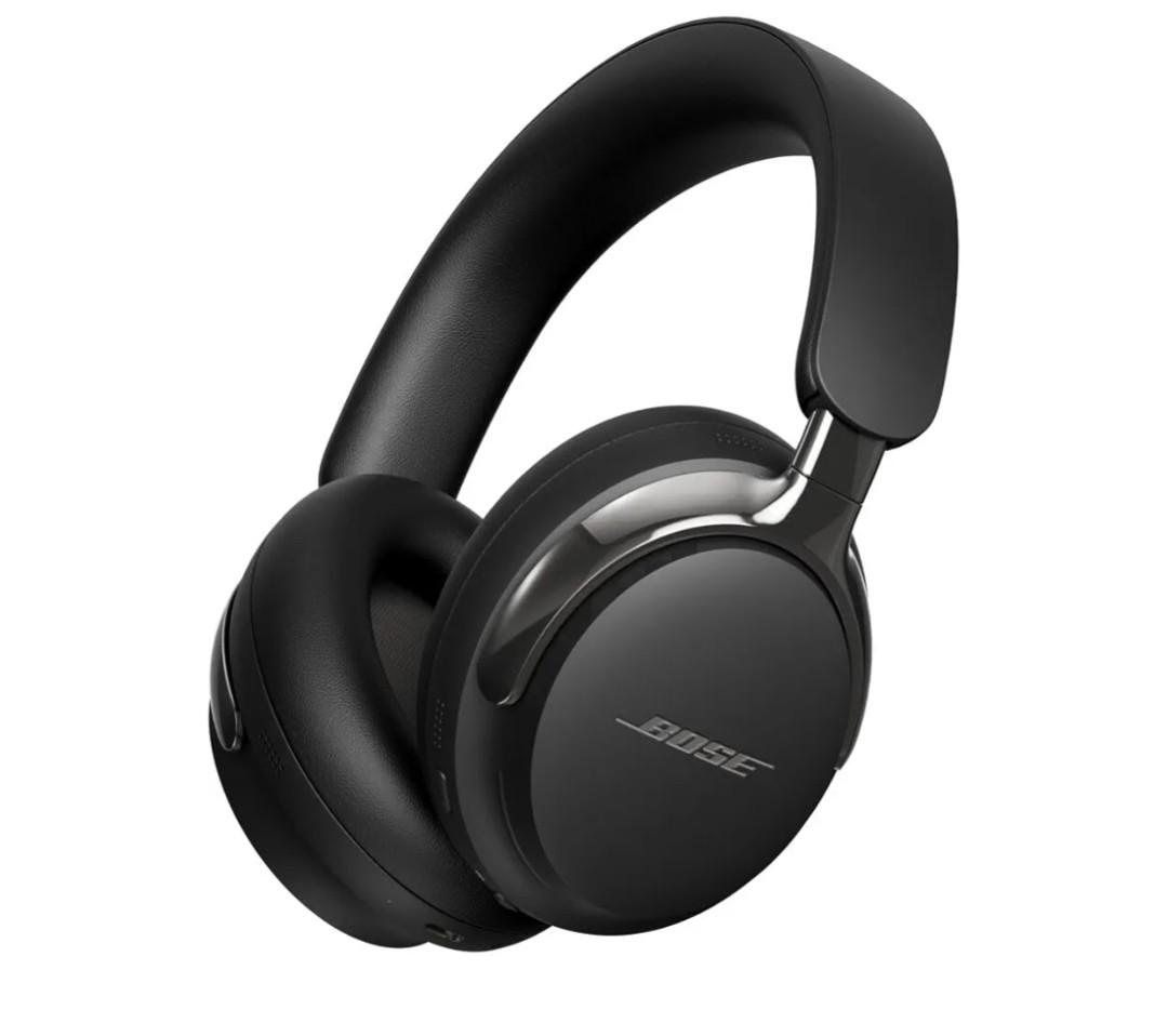 Bose QuietComfort Ultra Bluetooth Headphones (2nd Gen), Wireless Headphones with Spatial Audio, Over Ear Noise Cancelling with Mic, Up to 30 Hours of Play time, Black