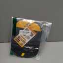 Pet Hair Removal Glove for Dogs & Cats, Newly Upgraded Reusable Electrostatic Pet Hair Gloves, Pet Hair Remover Tool for Clothing, Couch, Carpet, Car Seat (Black Yellow)