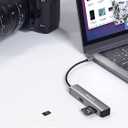 Dockteck USB C Hub, 5 in 1 USBC Hub Multiport Adapter with 4K HDMI, 2 USB A 5Gbps Data Ports, MicroSD and SD Card Reader, for MacBook Pro, MacBook Air, iPad Pro, Microsoft Surface Pro, and More