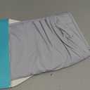 Breescape Cooling Pillow Cases Standard/Queen Size - BlendTek Dry & Cool Technology for Hot Sleepers and Night Sweats, 2 Pack Soft & Smooth Pillowcases for Hair & Skin Care, 20" x 30", Misty Gray