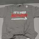 It's Her Birthday T-Shirt (Gray, M)