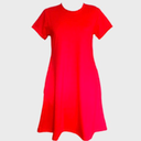 Ladies Red Bodycon Dress Size Medium