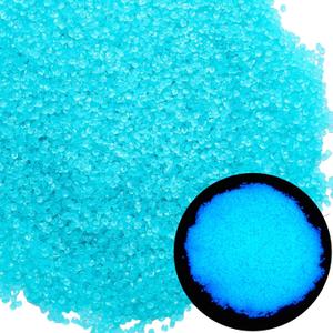Landical 40000 Pcs 3-5mm Glow in the Dark Rocks for Fish Tank Aquarium Luminous Gravel Bulk Pebble Craft Small Landscaping Glow Sand Stone for Potted Plant Succulent Decor, 2.2 Lb/ 1 kg(Light Blue)