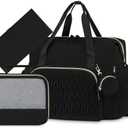 Yorige Diaper Tote Bag for Baby 6pcs, Large Mom Hospital Bags with Changing Pad Pacifier Case for Labor Delivery Boy Girl