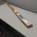 Ivilon Drapery Window Curtain Rod - End Cap Style Design 1 Inch Pole. 48 to 86 Inch Color Warm Gold