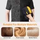 5Pack 1 Pcs Electrostatic Pet Hair Remover GloveReusable Cats Dogs Hair Removal Gloves for Furniture Bed Sheets Couch Clothes Carpet Car Seat