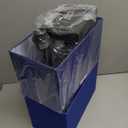 3 Color Temperatures Table Lamps for Bedrooms Set of 2, 22 Touch Control Bedside Nightstand Lamps with 2 USB Ports & AC Outlet, Stepless Dimmable Lamps with Blue Shade, Modern Decor for Living Room (Large)